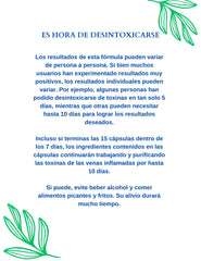 861 HERBS HemorrDetox usage instructions for comfort and purification routine
