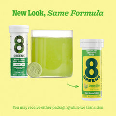 8Greens-glass-serve: prepared drink ready to enjoy