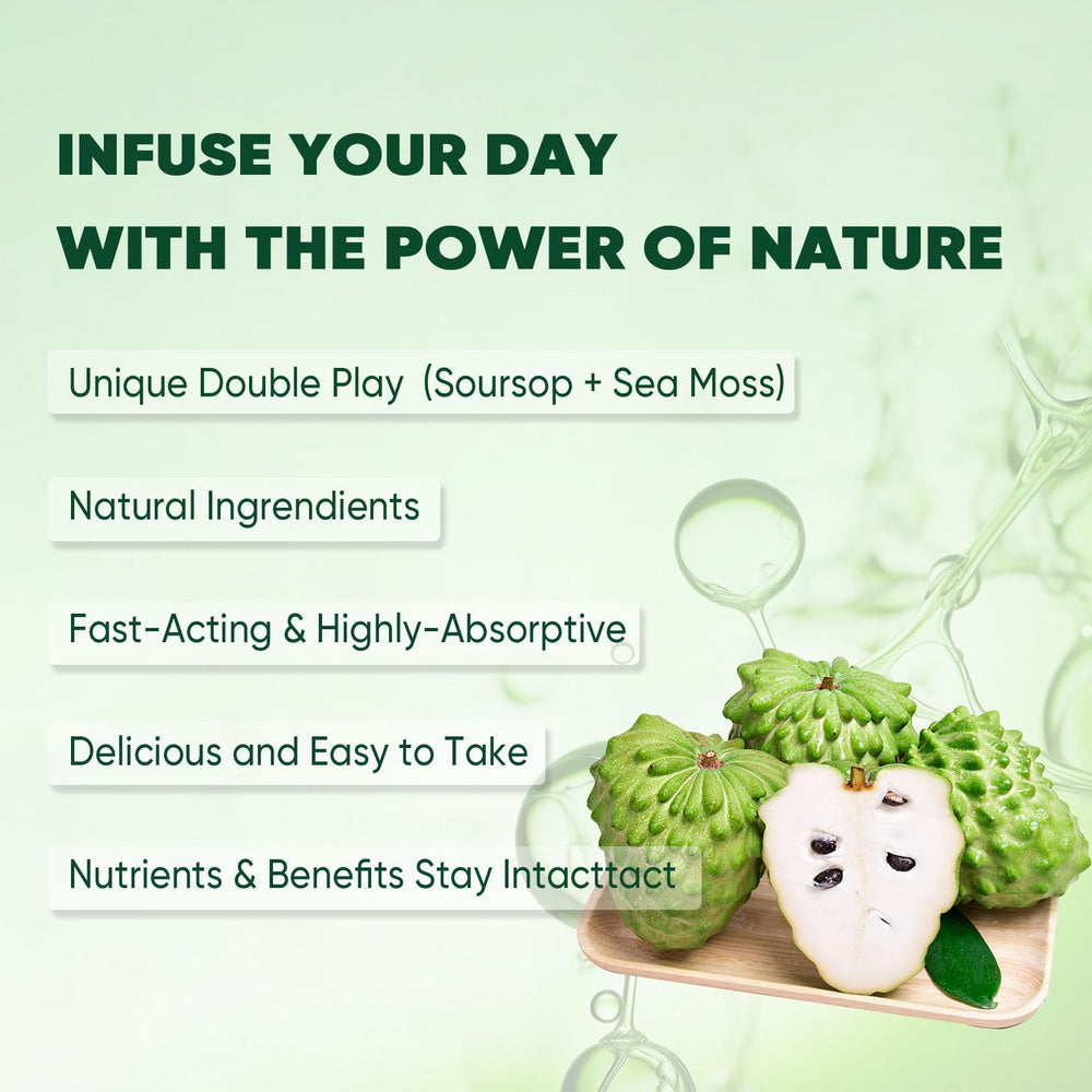 Aacnre QIZFYZZ ingredients visual conveys a ten-herb blend for wellness