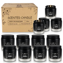 Aamdkcyu ready-to-gift candle set eliminates wrapping, perfect for birthdays and celebrations.