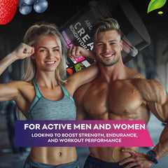 ABDALI NATURAL Creatine Gummies vegan friendly and sugar free formulation.