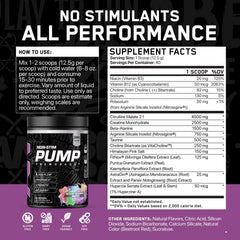 ABE Pump ultra pump formula image showing citrulline malate creatine and beta alanine support