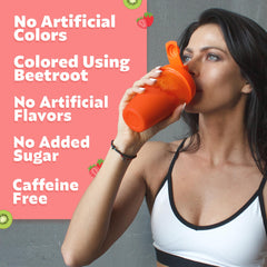 ABR.CO powder dissolving in water for smooth, refreshing hydration.