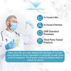 Absonutrix Acetyl L-Carnitine cruelty-free stamp supports ethical choice