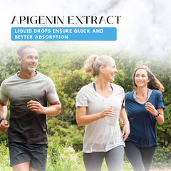 Absonutrix Apigenin ingredients panel highlights plant-based formulation.