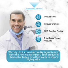 Absonutrix Artemisinin mix-with-juice idea for flavor-friendly routine.