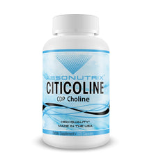Absonutrix Citicoline bottle showing clean packaging and a focus on brain health support