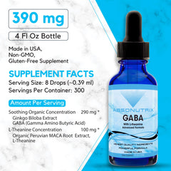 Absonutrix GABA bottle pour suggests quick use