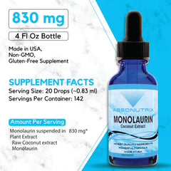4oz bottle ready for convenient supplementation