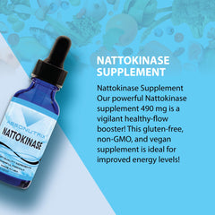 Absonutrix nattokinase label close-up highlighting quality.