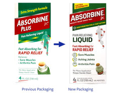 Absorbine Jr arthritis relief solution shown for daily use.