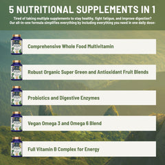Abundant Earth probiotic blend capsule emphasizes gut-friendly strains