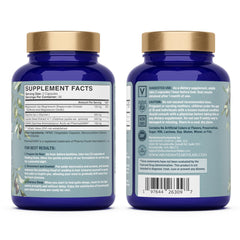 Vegan, non-GMO formula supporting natural sleep with Abundant Earth Minding Down