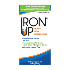 A.C. Grace Iron Up grape flavor splash conveys pleasant taste.
