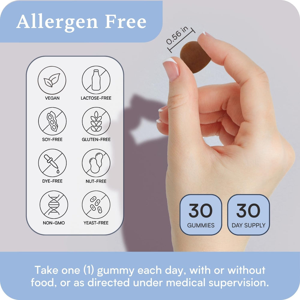 Accentrate Neuro Gummy texture close-up shows a tasty daily brain support for kids