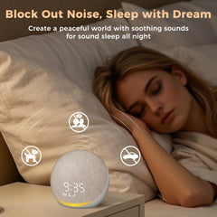 Acedeck gentle wake up alarm with birds and waves for a natural start