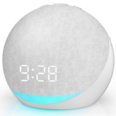 Acedeck sound machine alarm clock front view with sleep sounds options for calm evenings.