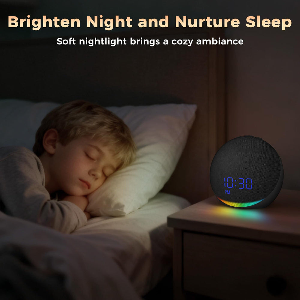 Acedeck compact design fits neatly on nightstands.