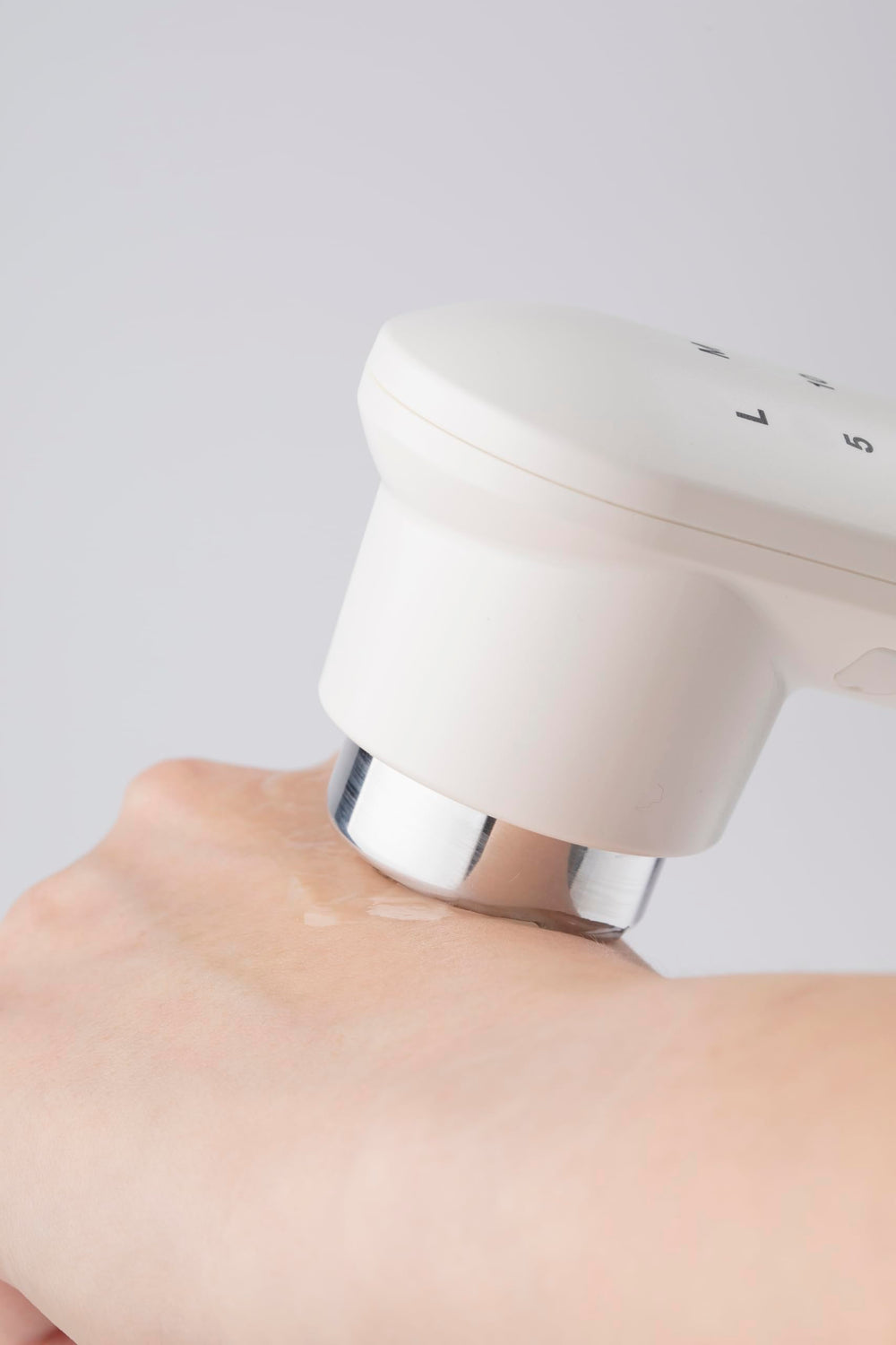 Acellcare Ultrasonic Massager compact case demonstrates portable wellness.