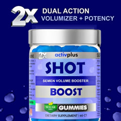 ACTIV PLUS Pineapple Blueberry sugar-free gummies with fruity flavor
