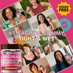 ACTIV PLUS 60 count vegan gummies packaging emphasizing plant based formula