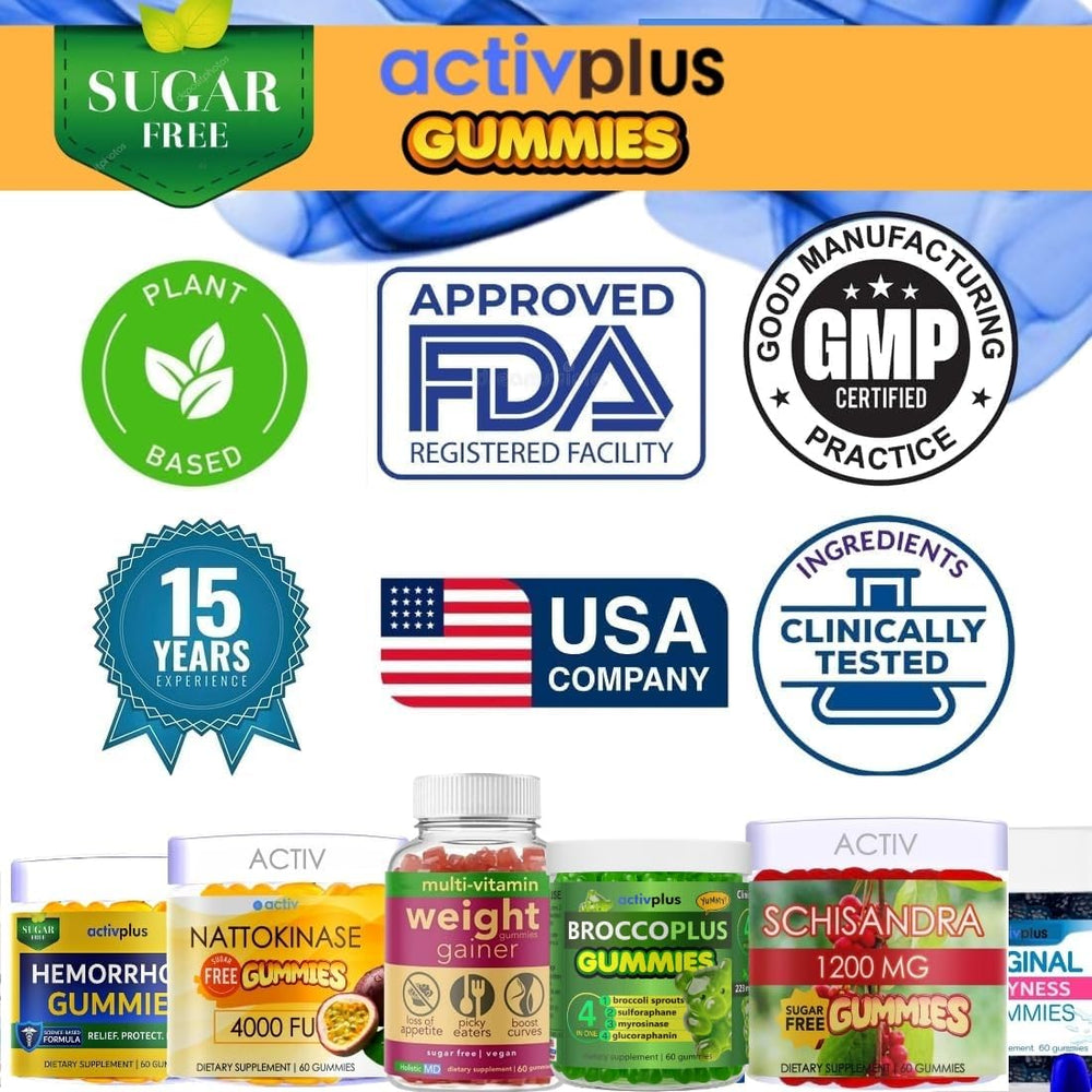 ACTIV PLUS witch hazel image conveys plant based care for daily comfort.