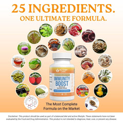 Activa Labs Immunity Boost label GMP certification for quality and safety.