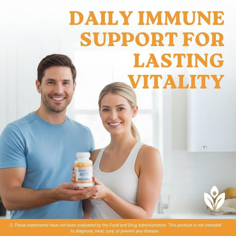 Activa Labs Immunity Boost carton on display illustrates clean, gluten-free composition.