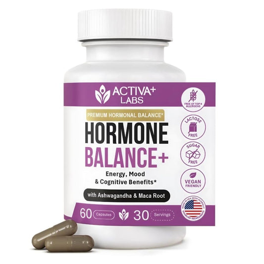 Activa Labs+ bottle pour demonstrates easy daily use for steady energy.