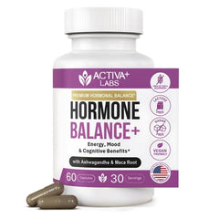 Activa Labs+ bottle pour demonstrates easy daily use for steady energy.