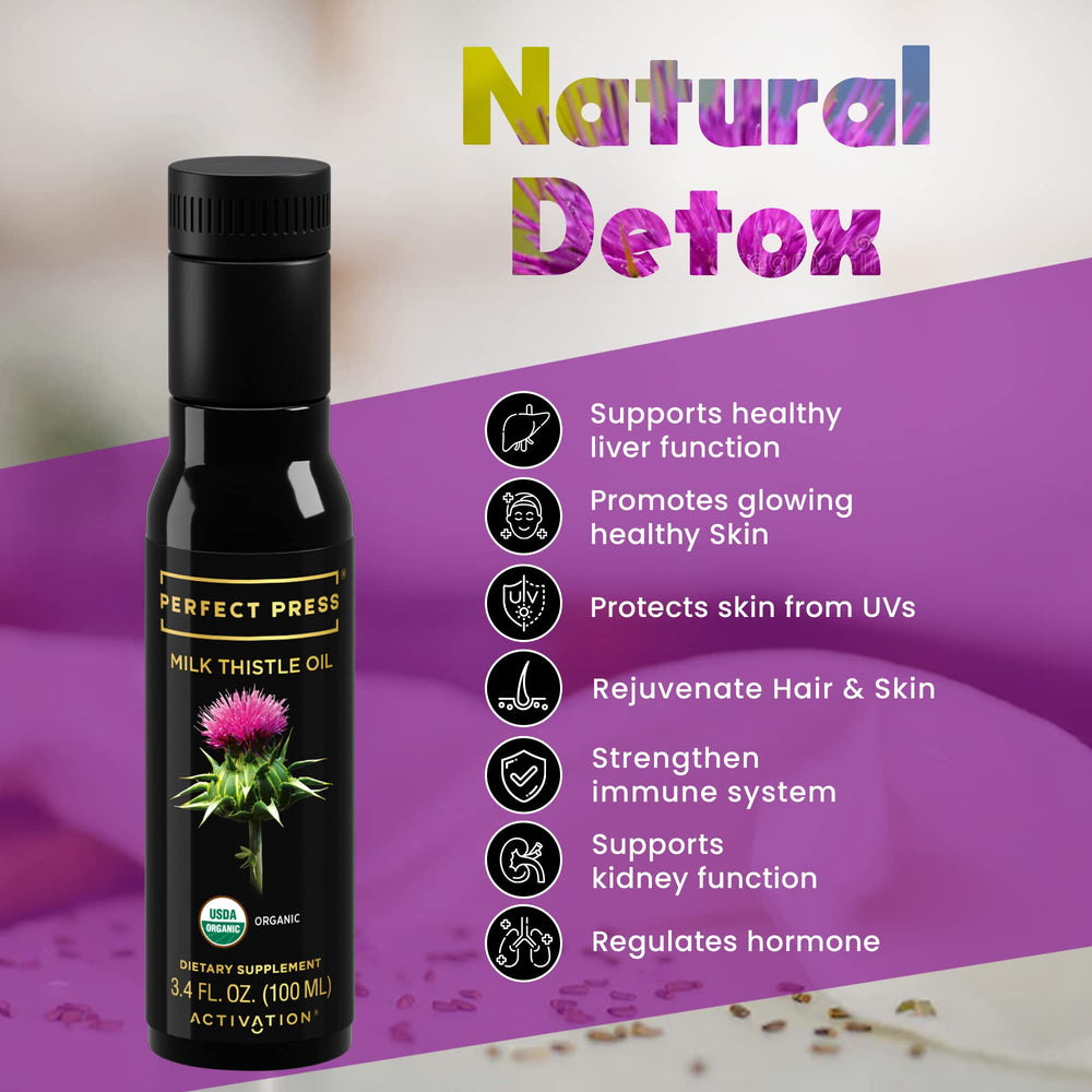 ACTIVATION Milk Thistle Oil drizzle over salad highlights simple meal integration