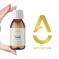 Activation Thyroid Energy Support bottle signals daily metabolism friendly use.