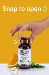 Active Supreme Type 2 Collagen packaging with 270 capsules, long-term value