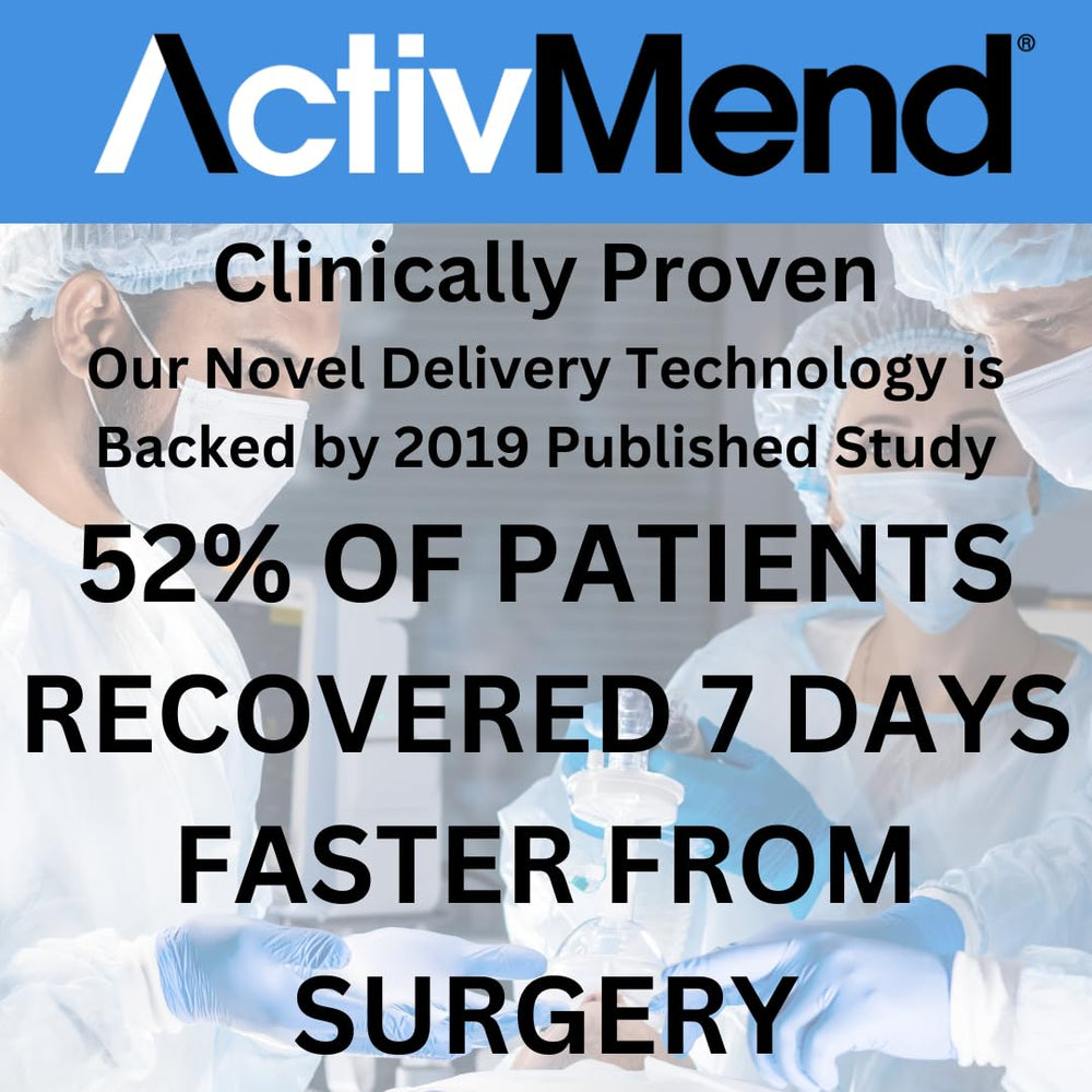 ActivMend swelling relief highlight with visible patch placement