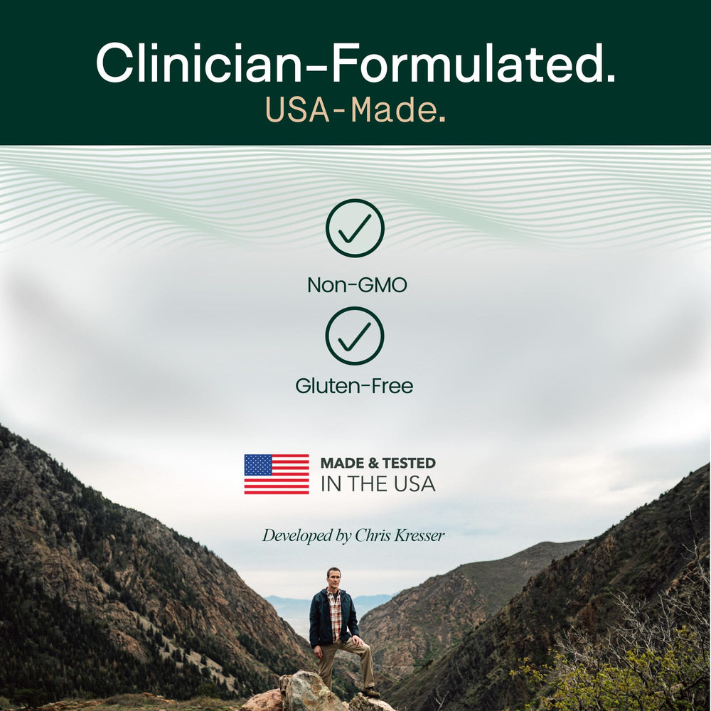 Notes and mood imagery suggest long-term resilience with Adapt Naturals Steady Spirit