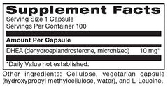 Adaptogen Research DHEA bottle pour illustrating convenient daily dosing for stress resilience and vitality.