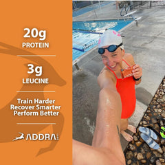 ADDRA Endurance Bar Apple Pie with real fruit pieces for vegan fueling