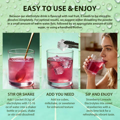 Adeqauom Strawberry Limeade provides an energy-boosting electrolyte mix.
