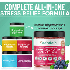 GMP-certified facility and ISO 17025 testing certificate for Adndale gummies