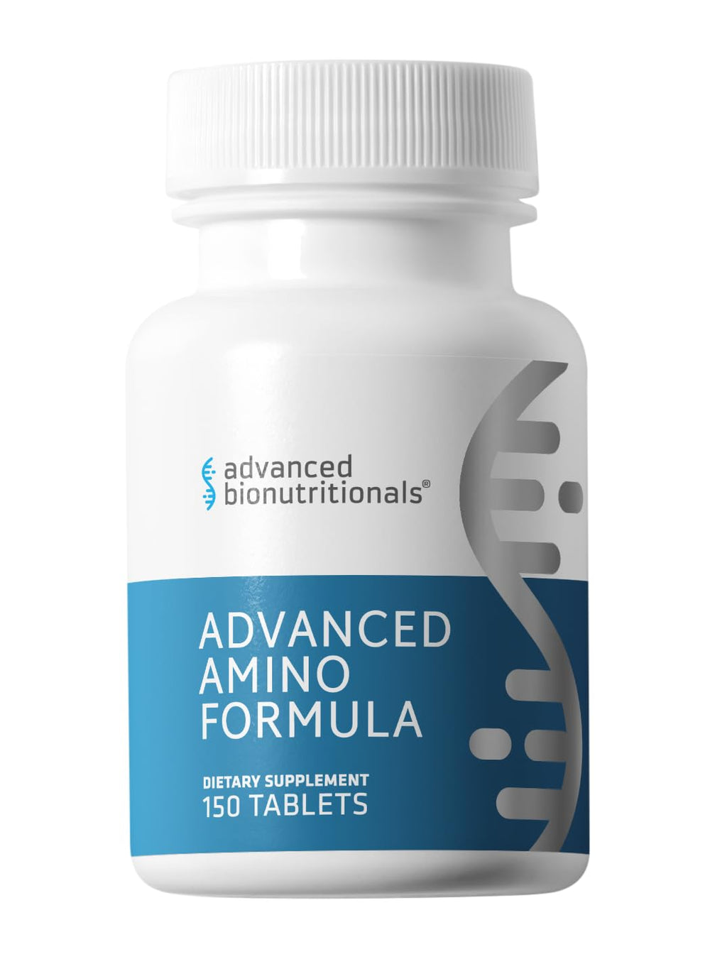 Advanced Bionutritionals Advanced Amino Formula tablets bottle prepared for pre-workout fueling.