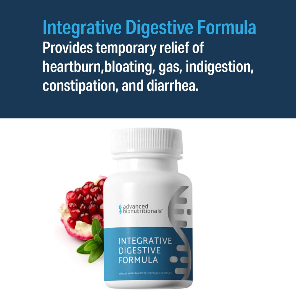 Advanced Bionutritionals Integrative Digestive Formula USA-made label for quality