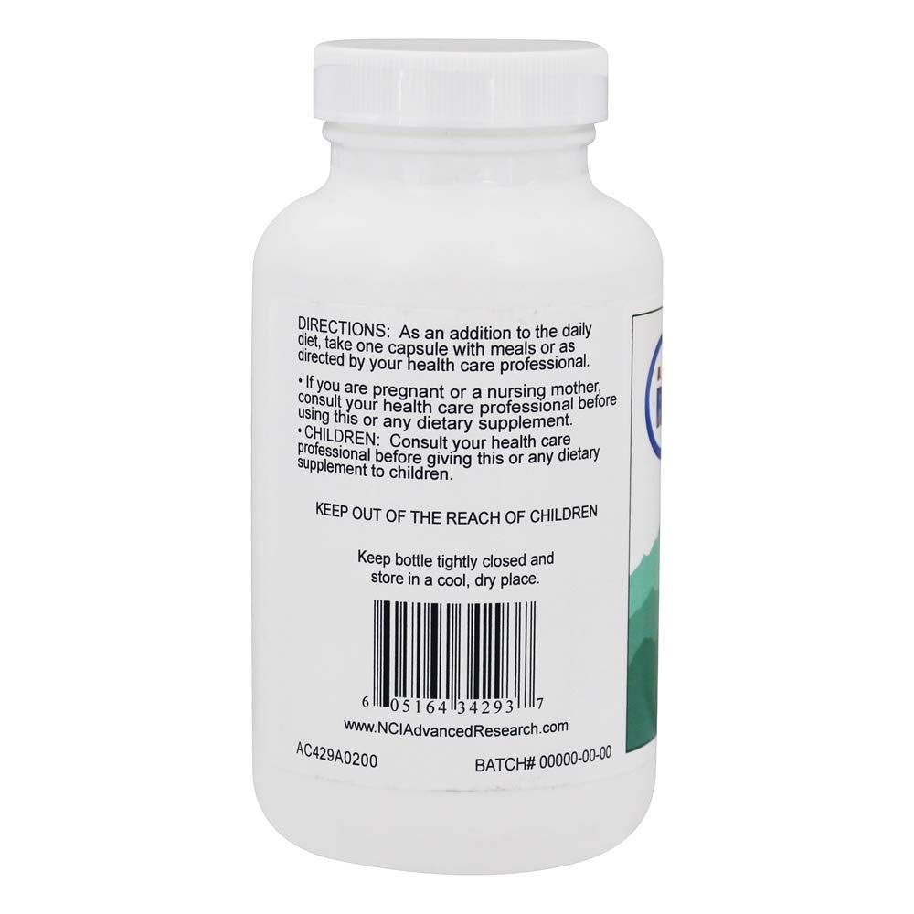 ADVANCED RESEARCH USA-made bottle label for 2-AEP Calcium