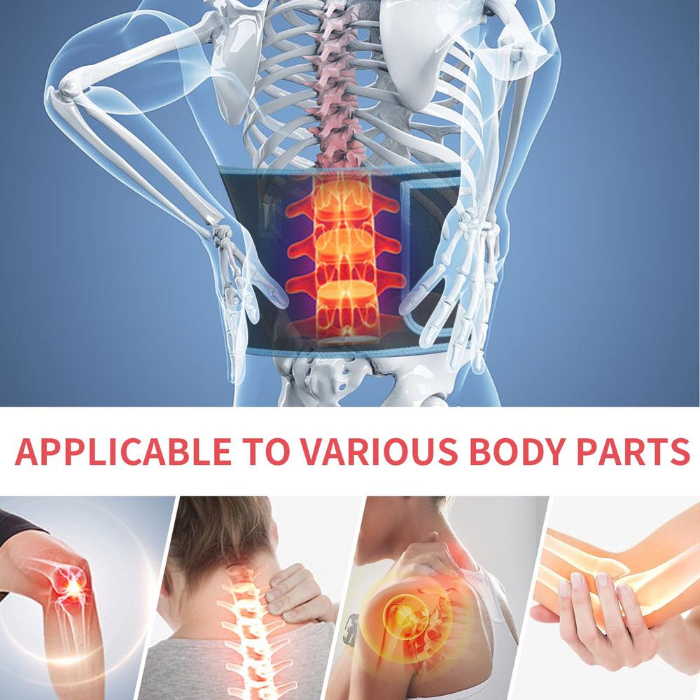 ADVARAYS belt heating function provides gentle warmth during therapy sessions.