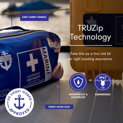 Adventure Medical Kits Marine Series 350 trauma-ready gear for wounds and burns.
