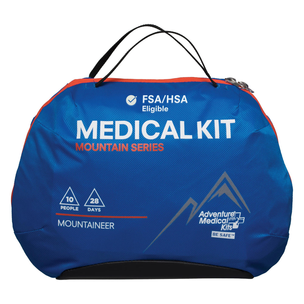 Adventure Medical Kits Mountain Series Mountaineer Pack keeps supplies organized for easy trail access.