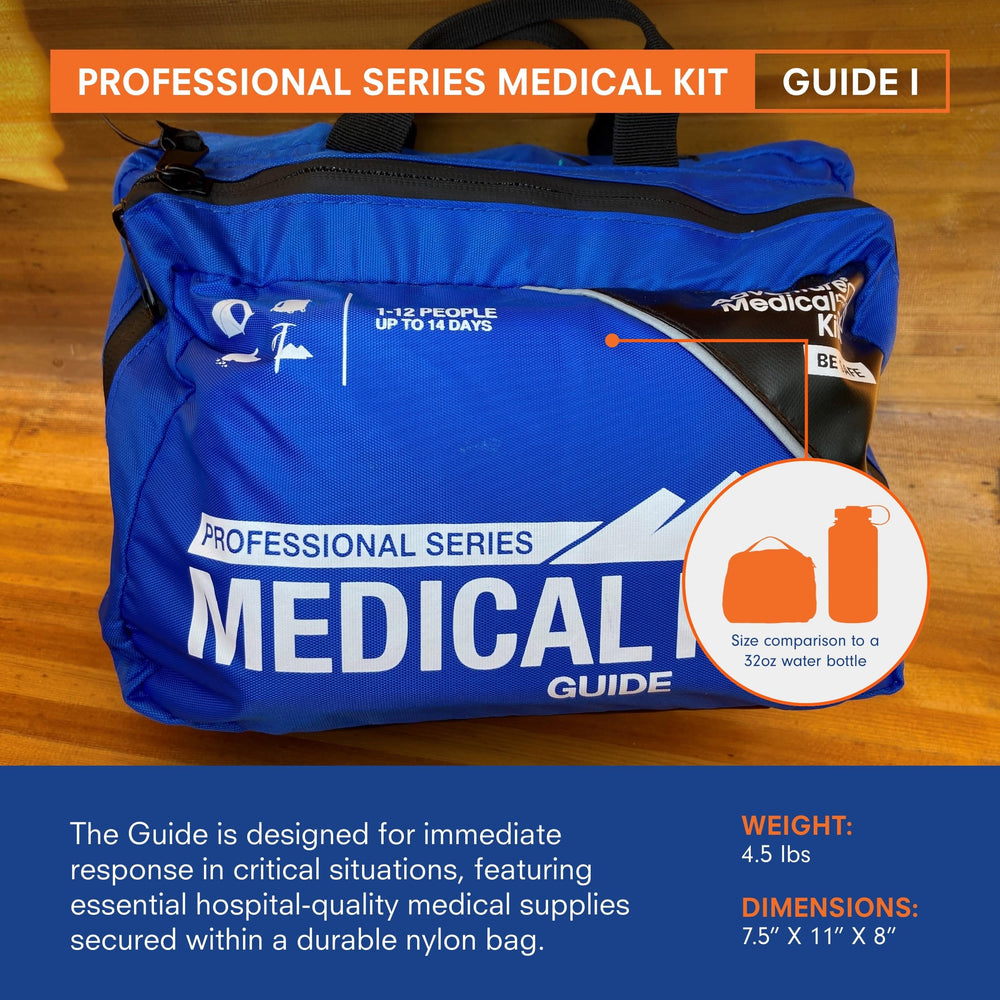 Adventure Medical Kits Pro Series waterproof bag with rugged zipper for harsh outdoor conditions