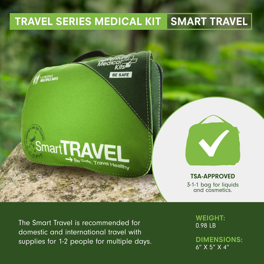 Adventure Medical Kits Smart Travel First Aid Kit hospital-quality tools for reliable on-the-go care