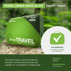 Adventure Medical Kits Smart Travel First Aid Kit hospital-quality tools for reliable on-the-go care