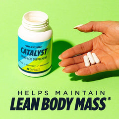 AdvoCare Catalyst scoop shows an easy serving for daily training sessions