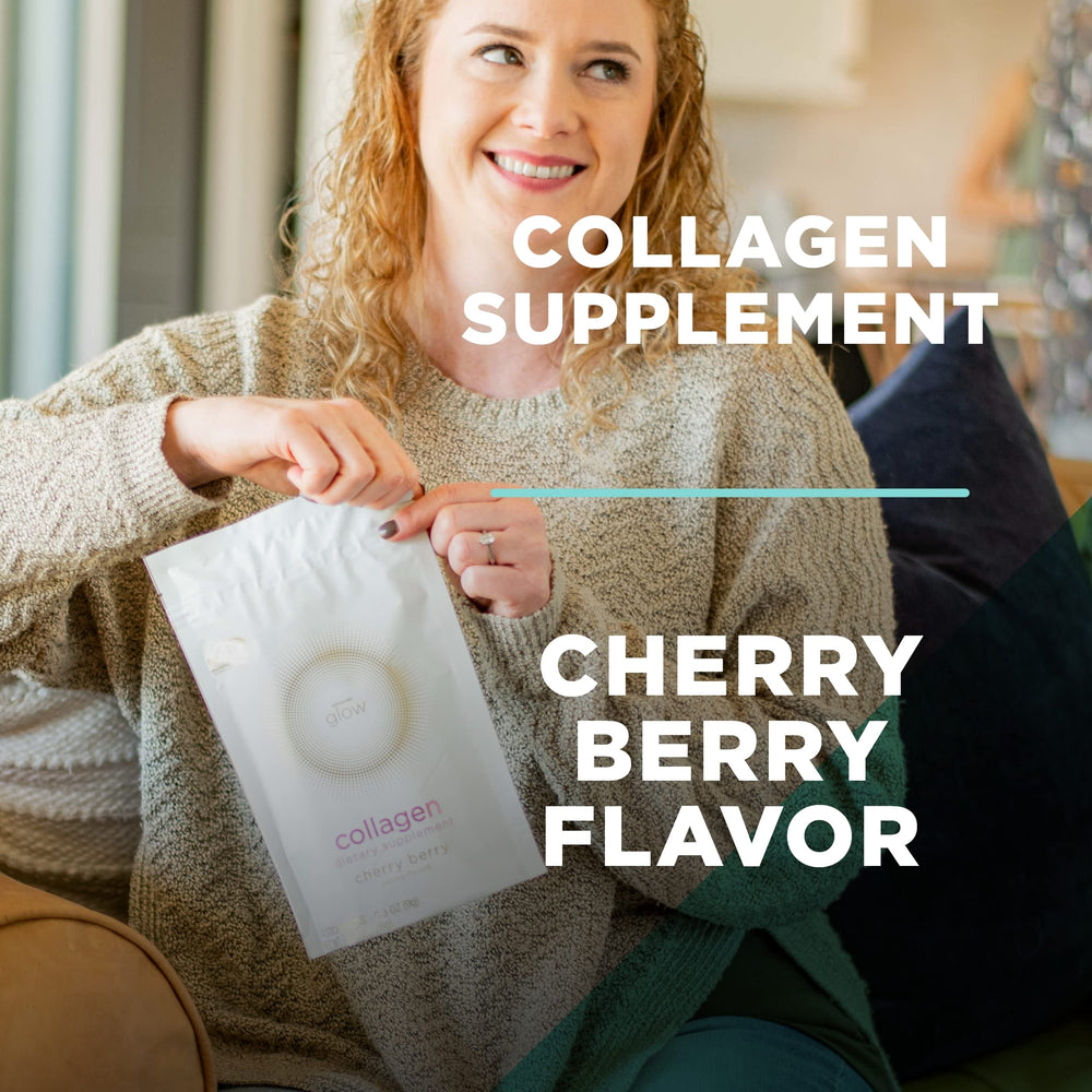 Stirring AdvoCare Glow into water creates a refreshing skincare-ready drink